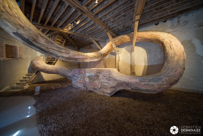 Installation au Festival des jardins 2017 de Chaumont-sur-Loire  - Photo : © Sebastien Desnoulez photographe