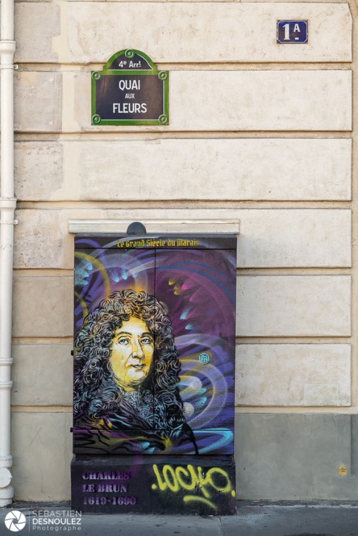 Quai des fleurs, Paris - Photo : © Sebastien Desnoulez photographe d'ambiances et d'architecture