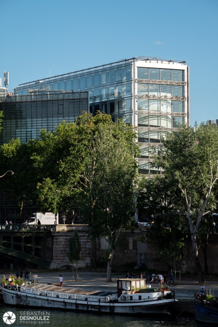 L'Institut du Monde Arabe, Paris - Photo : © Sebastien Desnoulez photographe d'ambiances et d'architecture