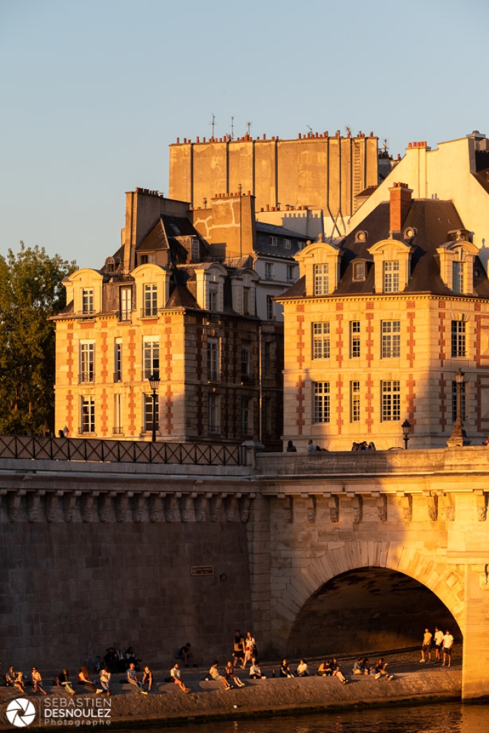 Pont Neuf depuis la rive gauche, Paris - Photo : © Sebastien Desnoulez photographe d'ambiances et d'architecture