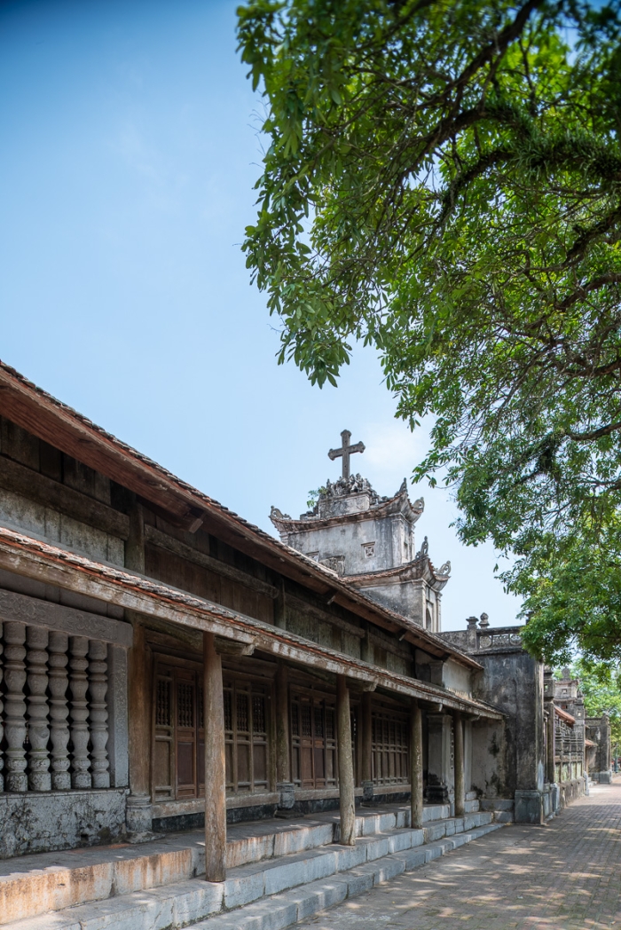 Cathédrale de Phat Diem au Vietnam - Photo : © Sebastien Desnoulez Photographe Auteur