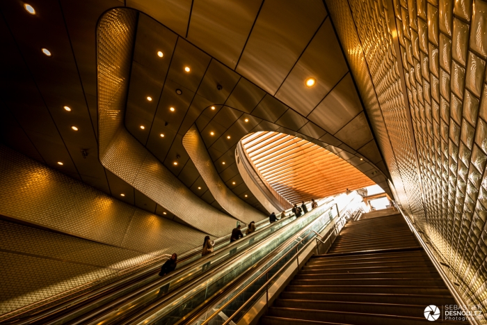 Porte Marguerite de Navarre, Forum des Halles, Paris - Photos : © Sebastien Desnoulez photographe d'architecture