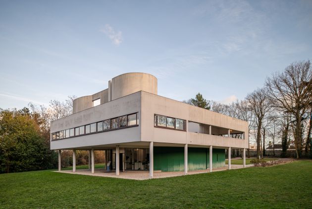 Villa Savoye à Poissy - Le Corbusier - Photo : © Sebastien Desnoulez Photographe d'architecture