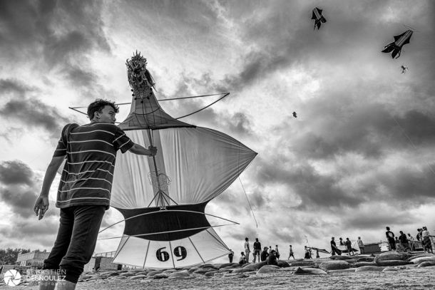 Sanur Village Kite Festival à Bali Photo Sebastien Desnoulez Photographe auteur AE