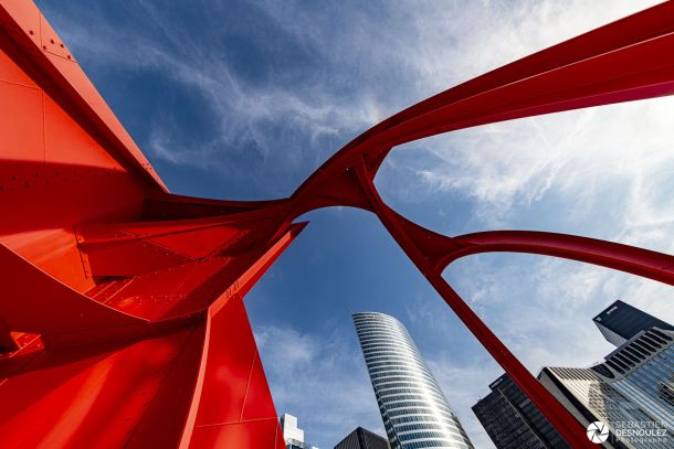 L'Araignée rouge de Calder (1976), La Défense - Photo : © Sebastien Desnoulez photographe d'ambiances et d'architecture