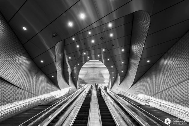 Porte Marguerite de Navarre, Forum des Halles, Paris - Photos : © Sebastien Desnoulez photographe d'architecture