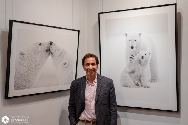 Vernissage de l'exposition Ours de Kyriakos Kaziras à la Galerie Gad - Photo : © Sebastien Desnoulez Photographe